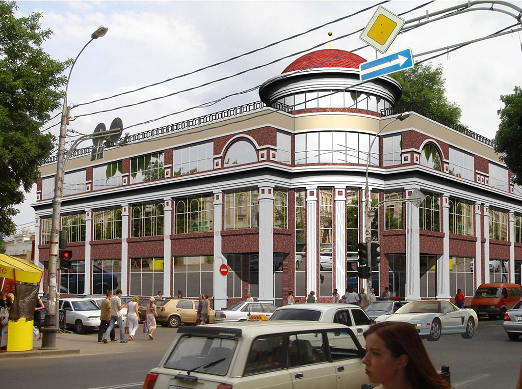 Здание магазина «MANGO» на ул. Красной,72 в г.Краснодаре