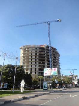 Hotel & apartments at Kurortniy avenue in Sochi, Этап строительства, 28.12.2012