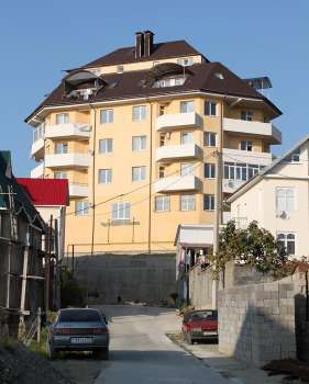 5-storey club-type apartment house in Mamayka district, Sochi, Завершенное строительство, 25.10.2009