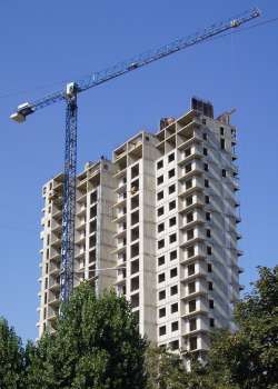 Residential building «House on Onezhskaya Street» in Krasnodar, Возведение 20-21 этажа, 03.09.2014