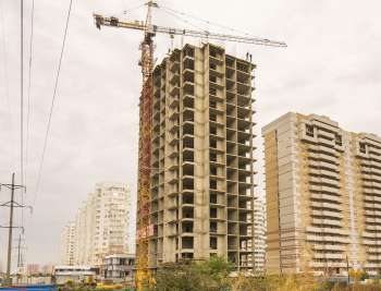 Housing estate «RAY» at Sonlechnaya Str. in Krasnodar, Плита 17 этажа, 22.10.2015