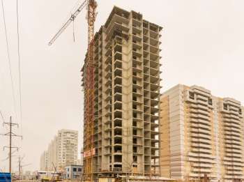 Housing estate «RAY» at Sonlechnaya Str. in Krasnodar, Плита 20 этажа, 20.11.2015