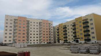 Block of residential buildings at Solnechnaya Str. in Yablonovskiy settlement, the Republic of Adygea, Сданные дома первой очереди строительства, 17.10.2013