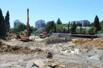 Housing estate «Moskva» at Deputatskaya Str. in Sochi, Изготовление свай, 11.06.2012