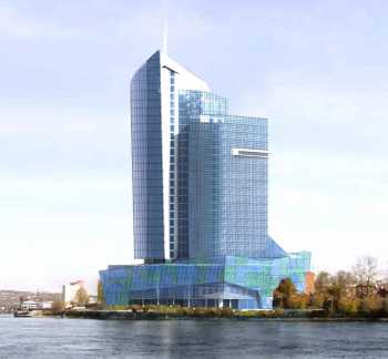 Multifunctional business center at Tsesovskaya riverfront in Irkutsk