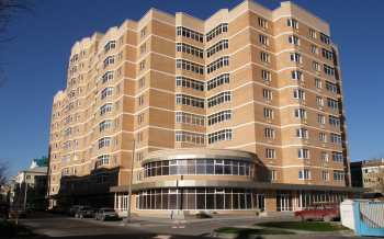 Housing estate at Mira Str. in Novorossiysk